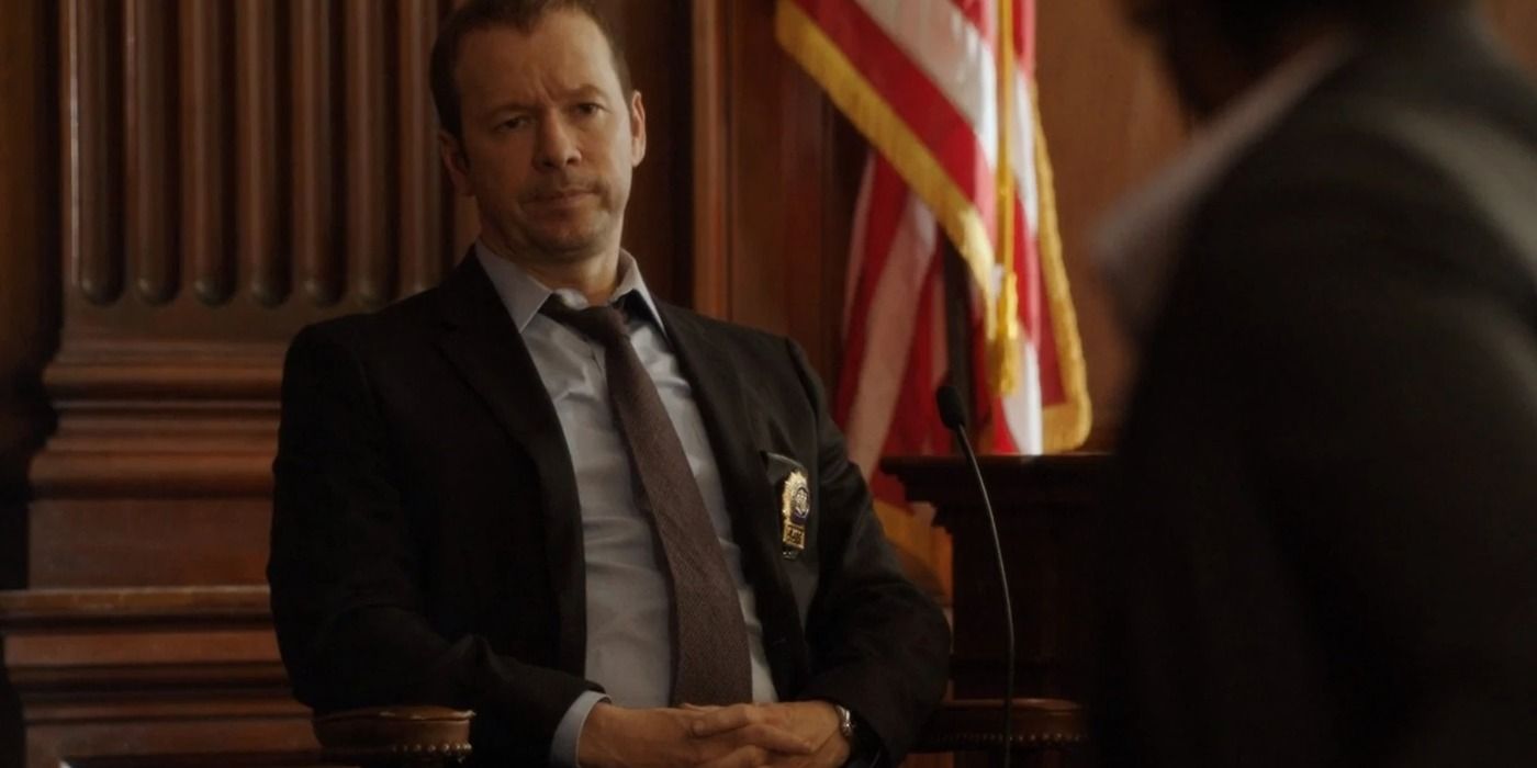 Danny (Donnie Wahlberg) testifies in court in Blue Bloods season 2