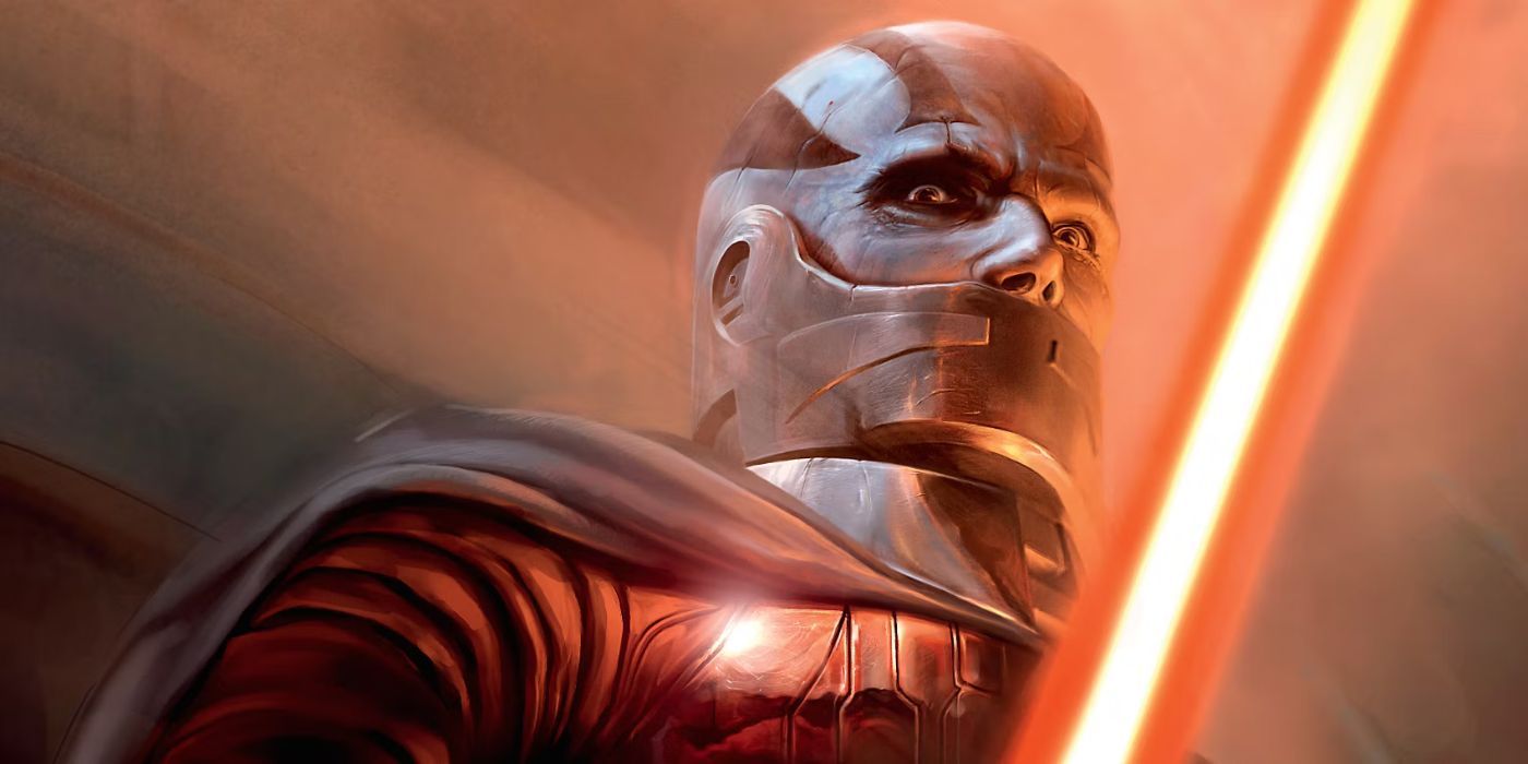 Darth Malak in a promo still for Star Wars: Knights of the Old Republic.