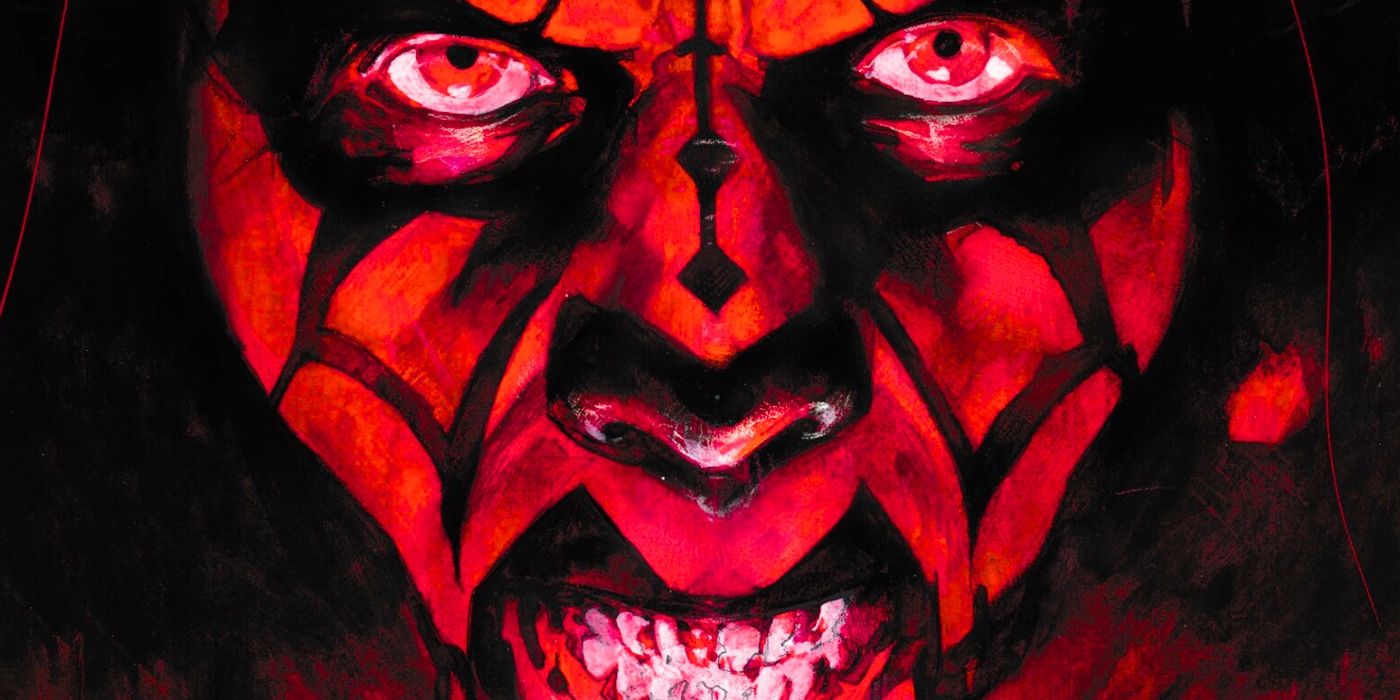 Darth Maul Marvel Cover Art