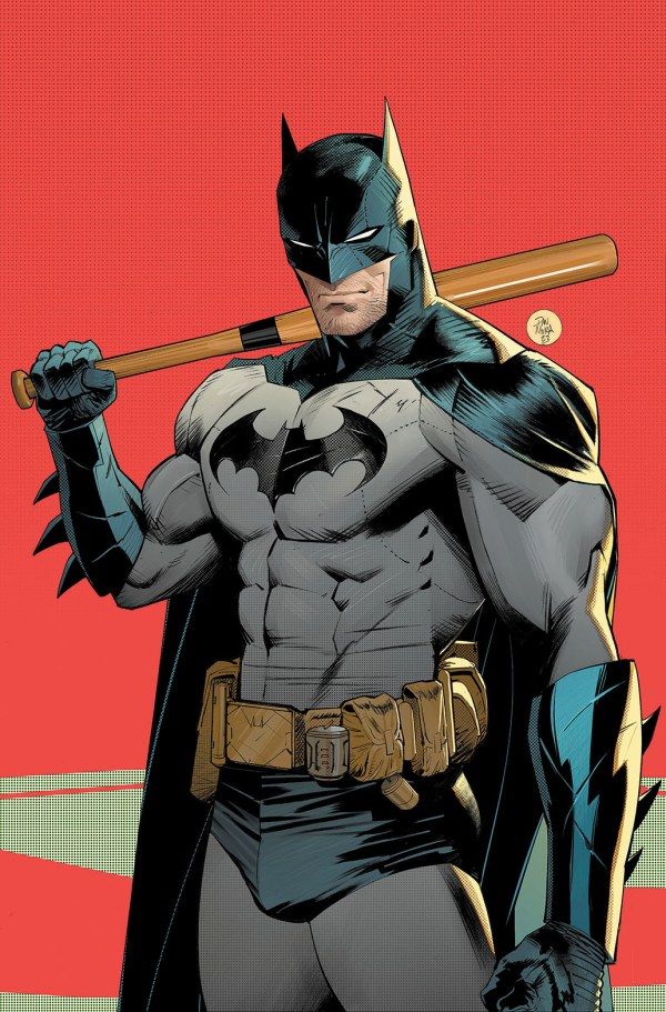 DC's Spring Breakout! #1 cover variant featuring Batman with a baseball bat