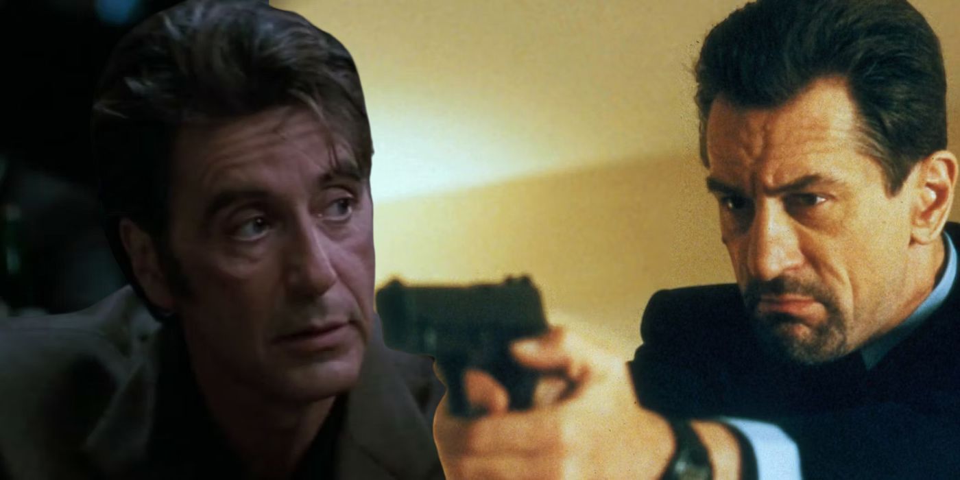 De Niro and Pacino in Heat