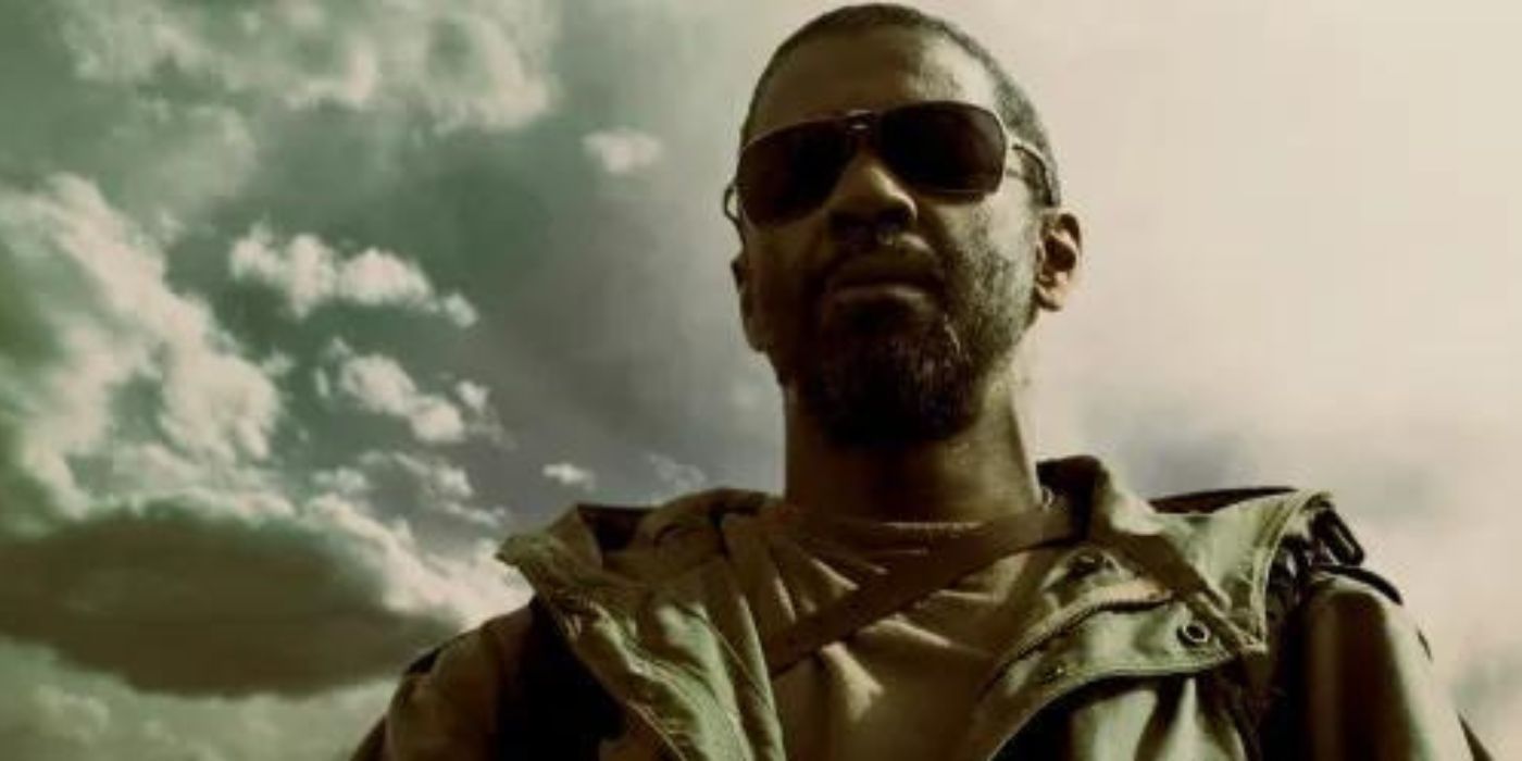 Denzel Washington as Eli in a scene from The Book of Eli.