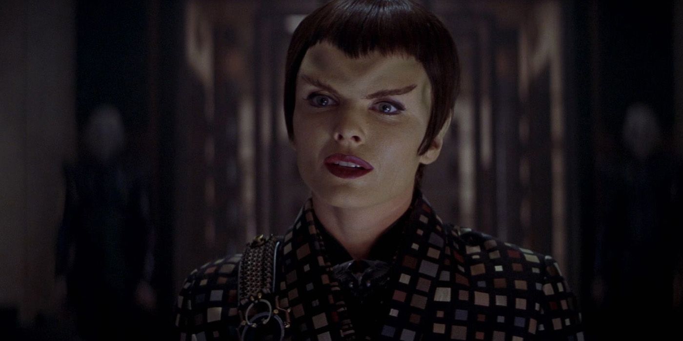 Dina Meyer as Donatra in Star Trek Nemesis