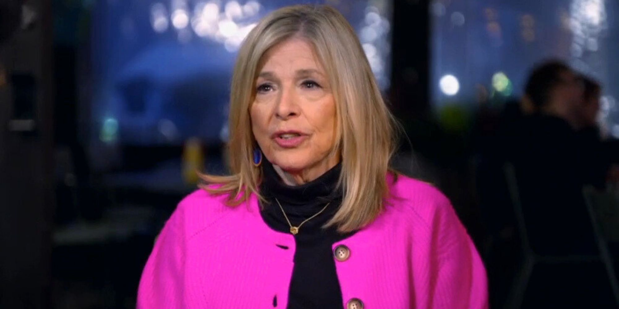 Dr. Pepper MAFS Season 17 in pink cardigan talking - Pastor Cal & Dr. Pepper Lacked The Wherewithal - Pastor Cal & Dr. Pepper Didn't Help Becca & Austin With Their Intimacy