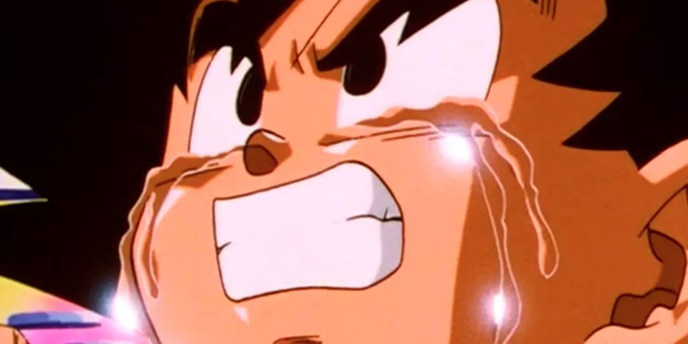 Dragon Ball: Kid Goku crying
