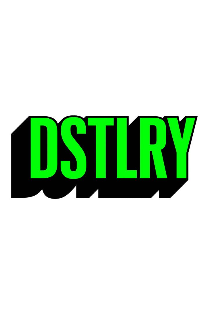 Logotipo de la marca de cómics DSTLRY Póster