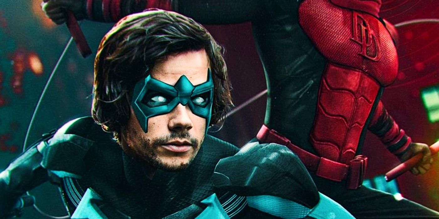 Dylan O’Brien as Nightwing teaming up with Charlie Cox’s Daredevil in fan art