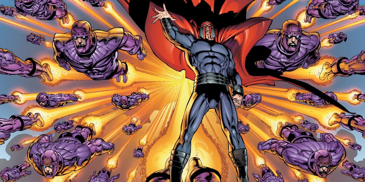 Magneto de Ultimate X-Men, que controla a los Sentinels.