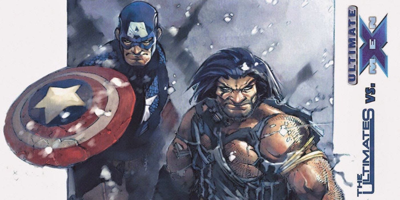 Ultimate Universe&rsquo;s Captain America and Wolverine.
