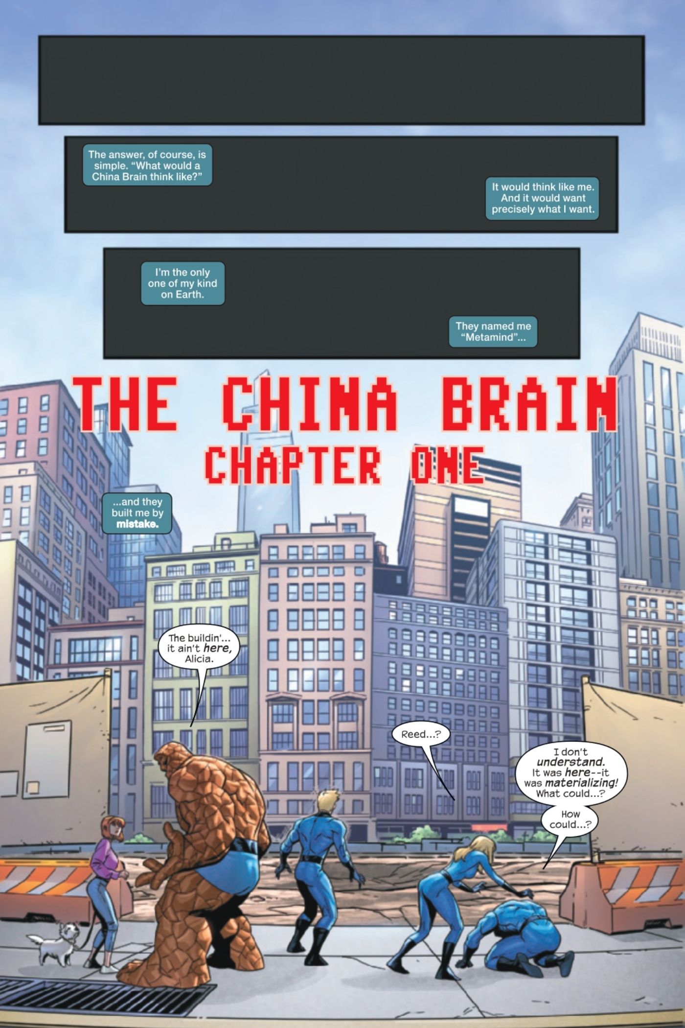 Fantastic Four #15 Preview page 4.