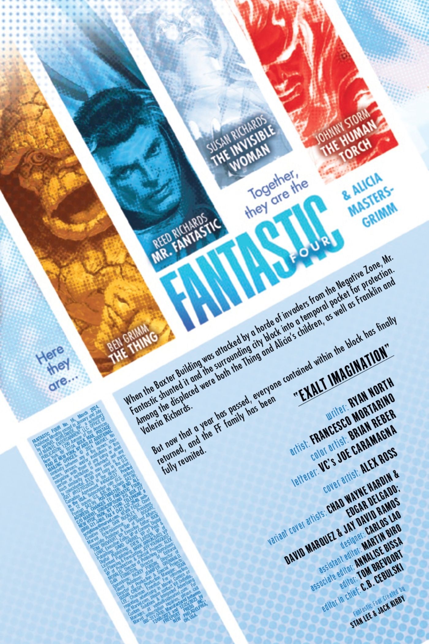 Fantastic Four #16 Preview page 2.
