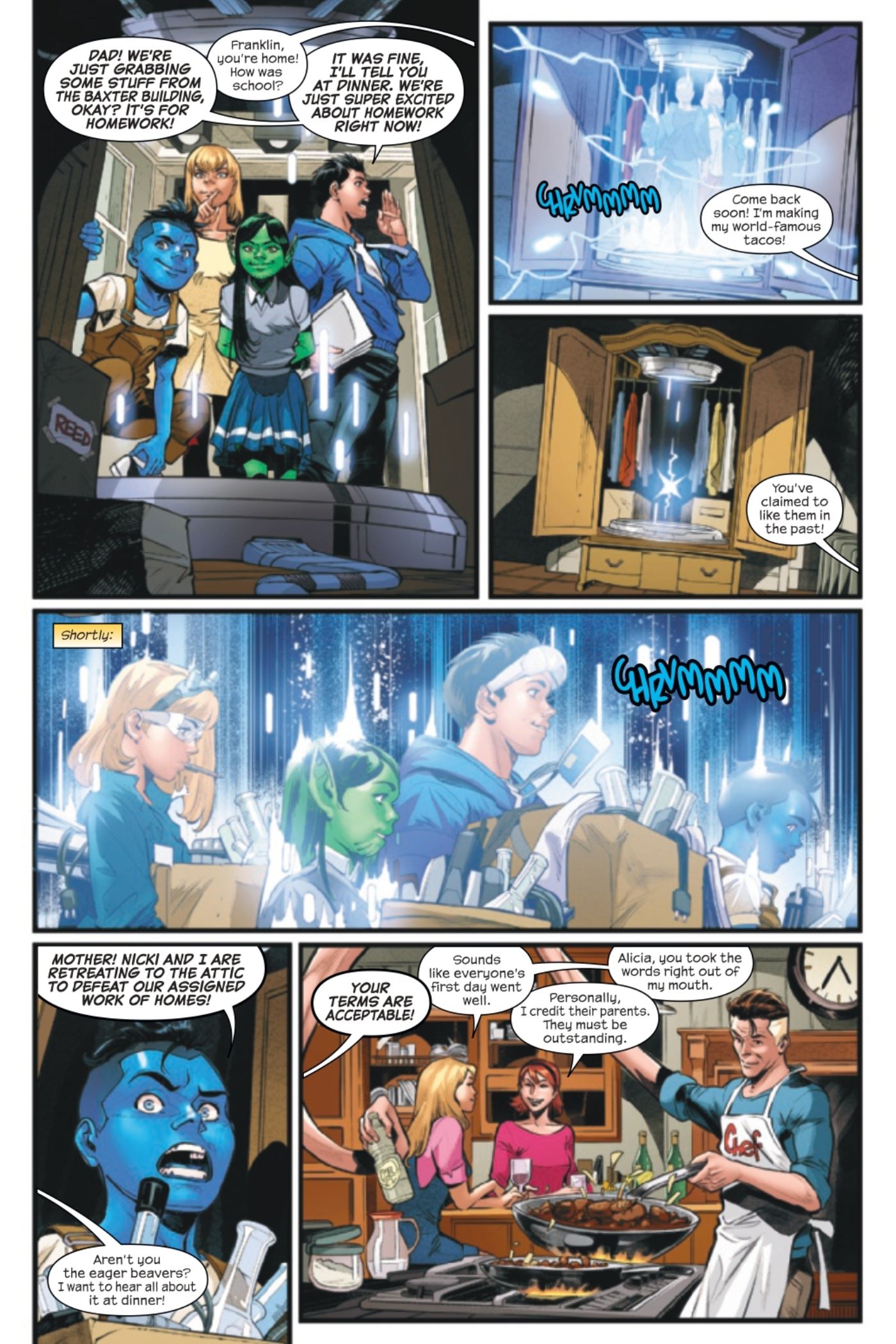 Fantastic Four #16 Preview page 4.