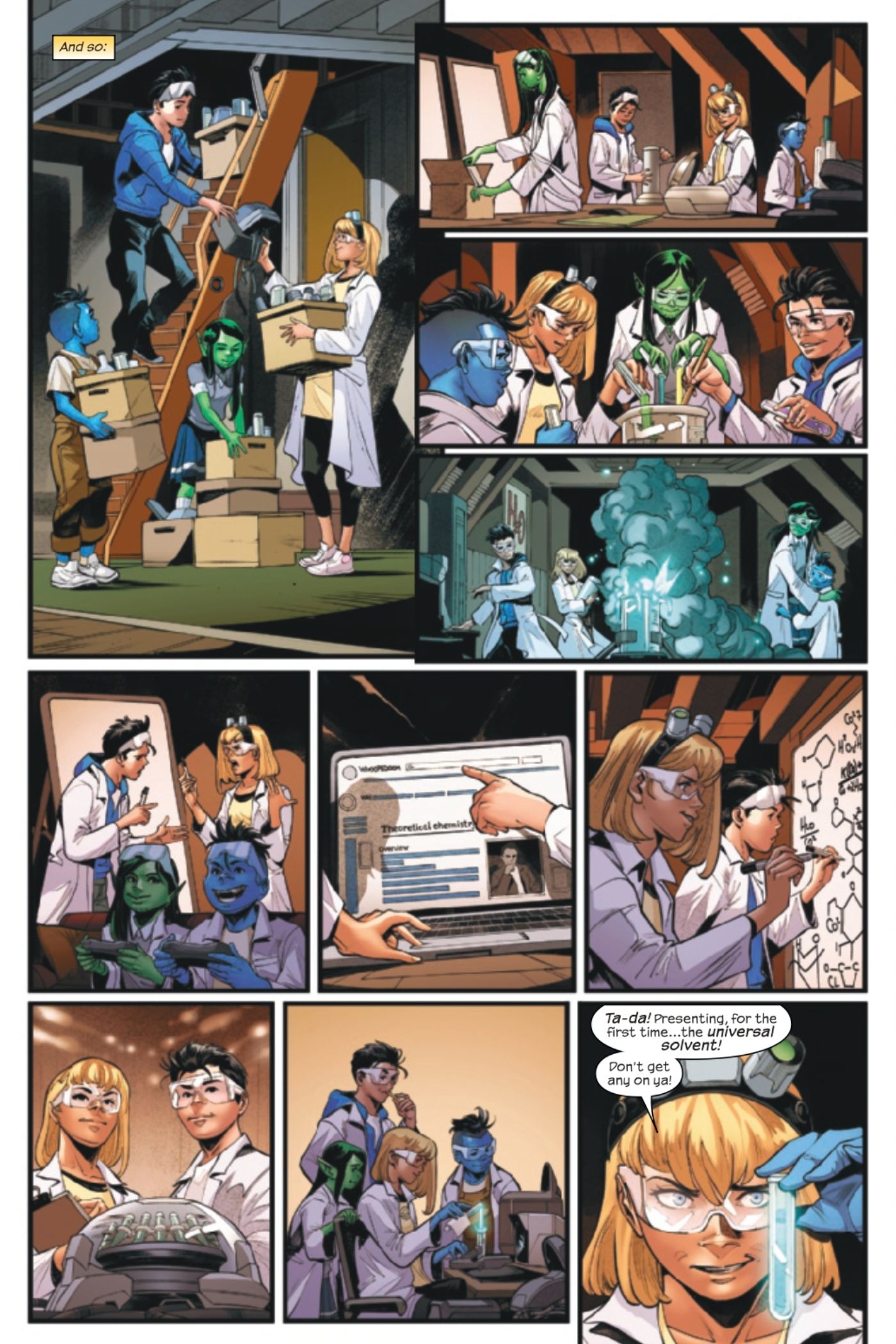 Fantastic Four #16 Preview page 5.