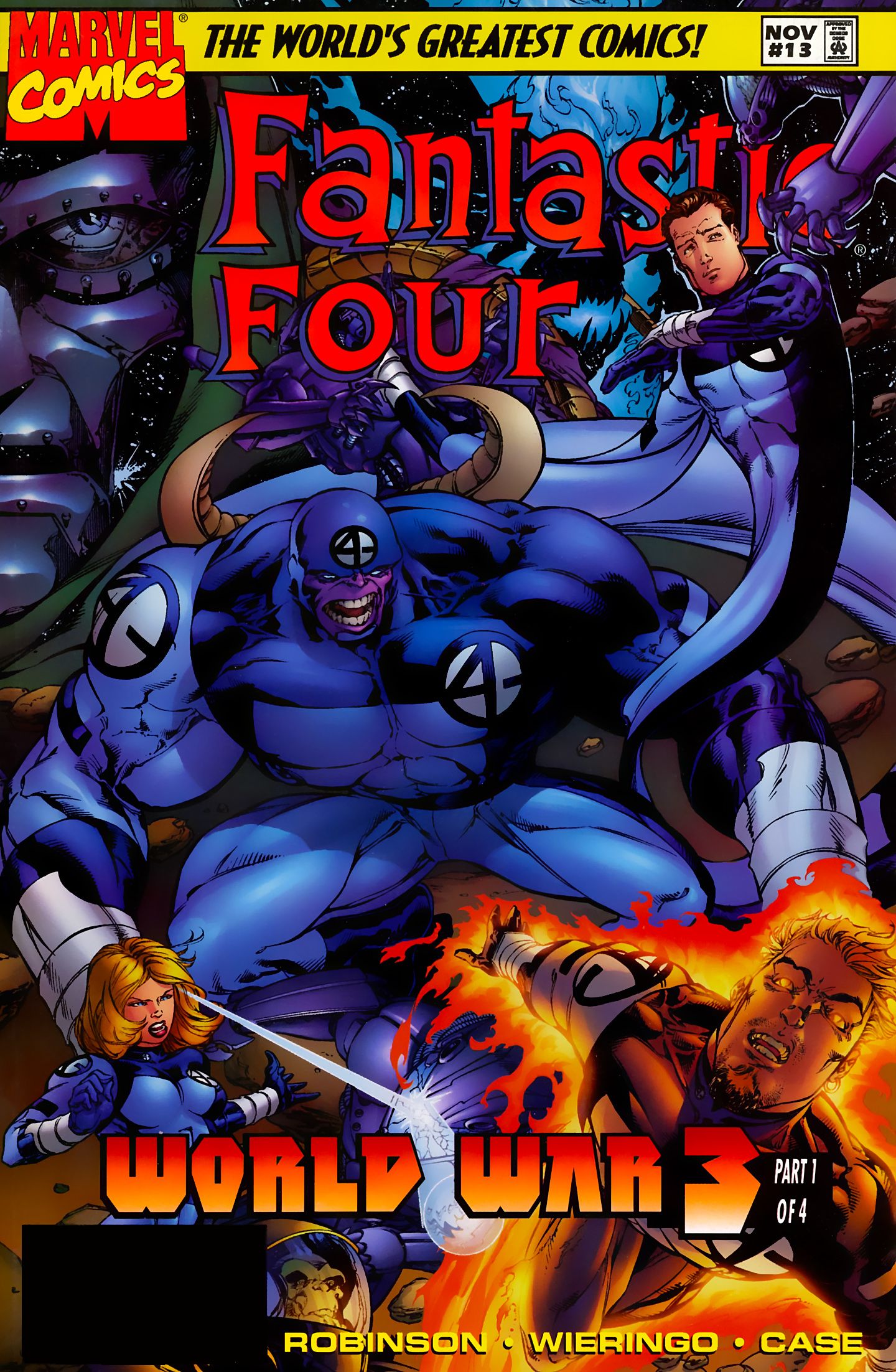 Fantastic Four Vol 2 #13 Cover