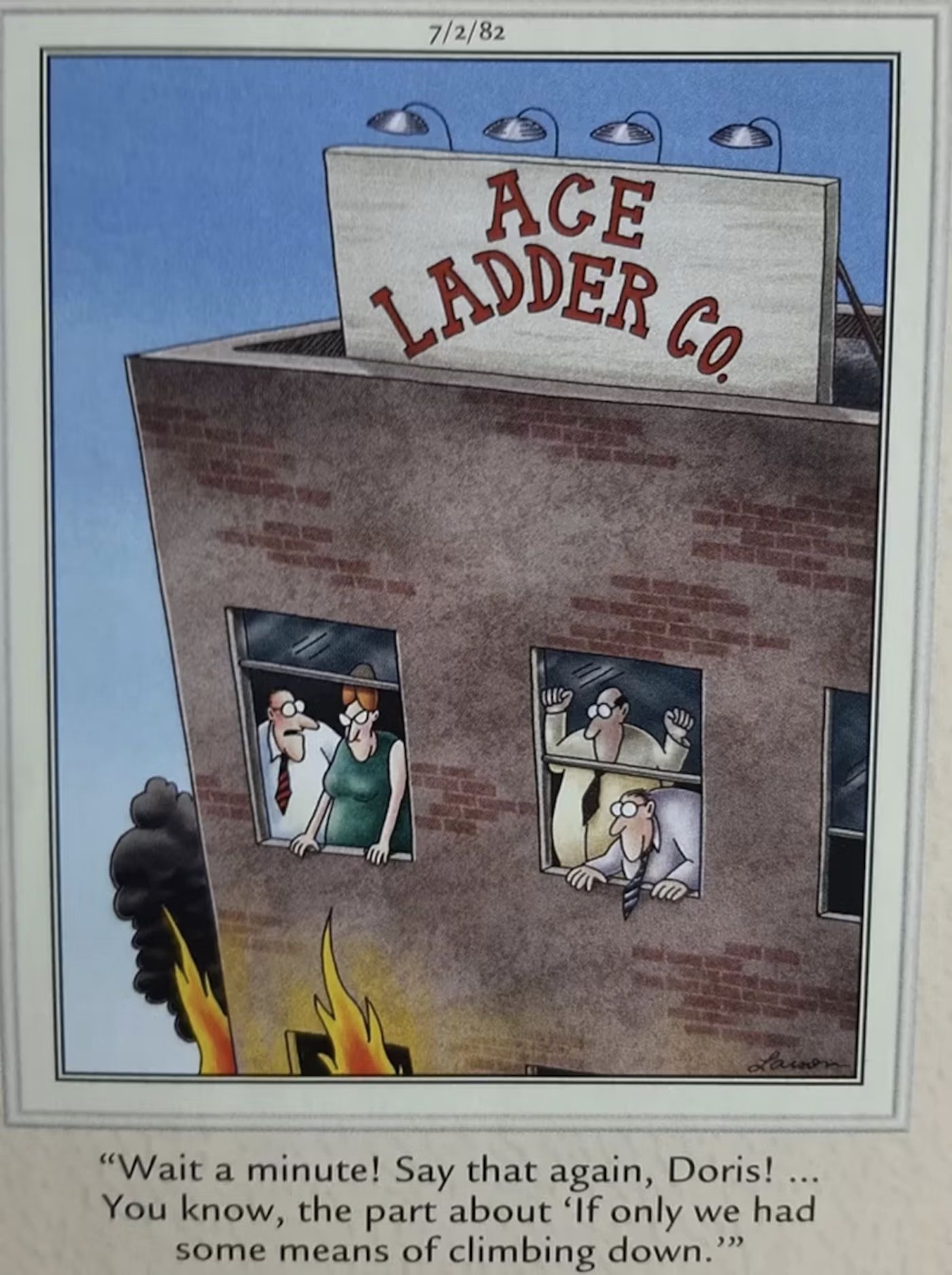 Far Side Ladder Company