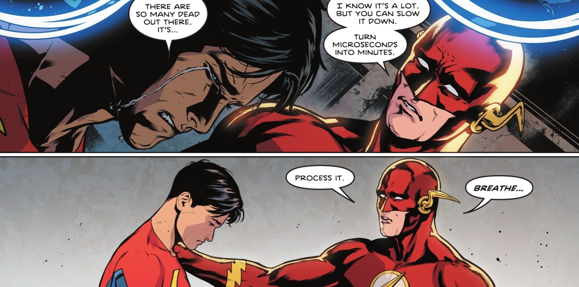 Flash fala sobre seu poder secreto de cura emocional DC