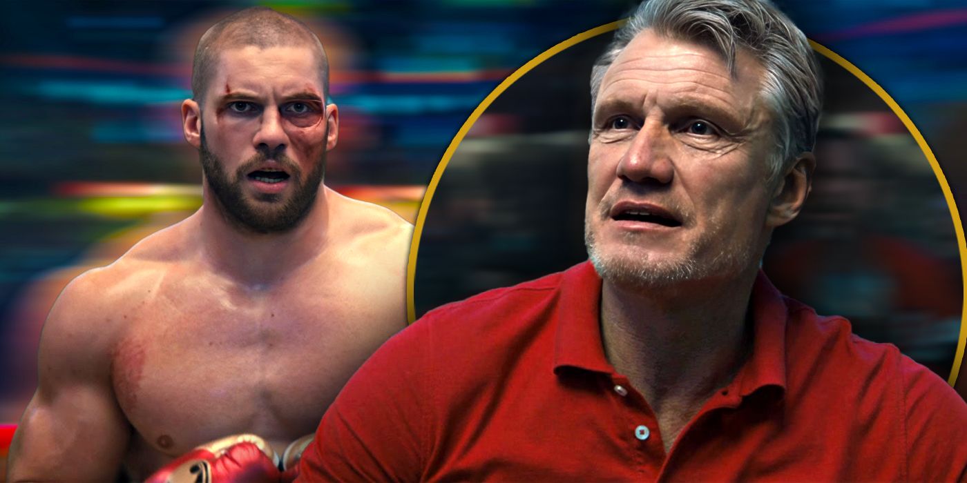 Florian Munteanu and Dolph Lundgren as the Dragos in final fight in Creed 2 Exclusive header