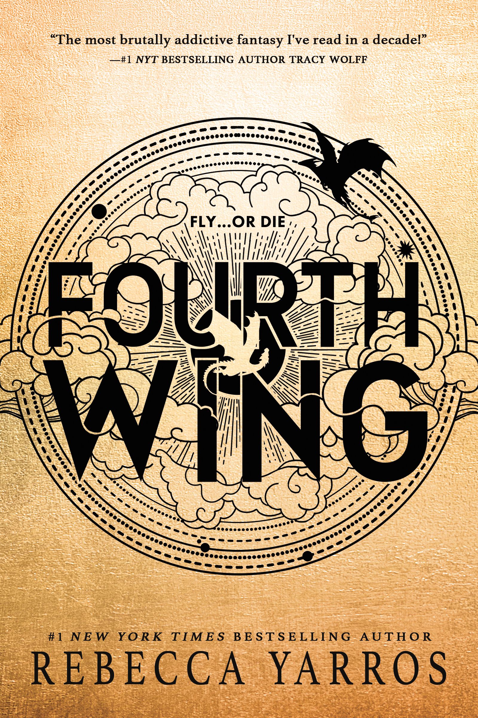 Fourth Wing temp tv series book poster