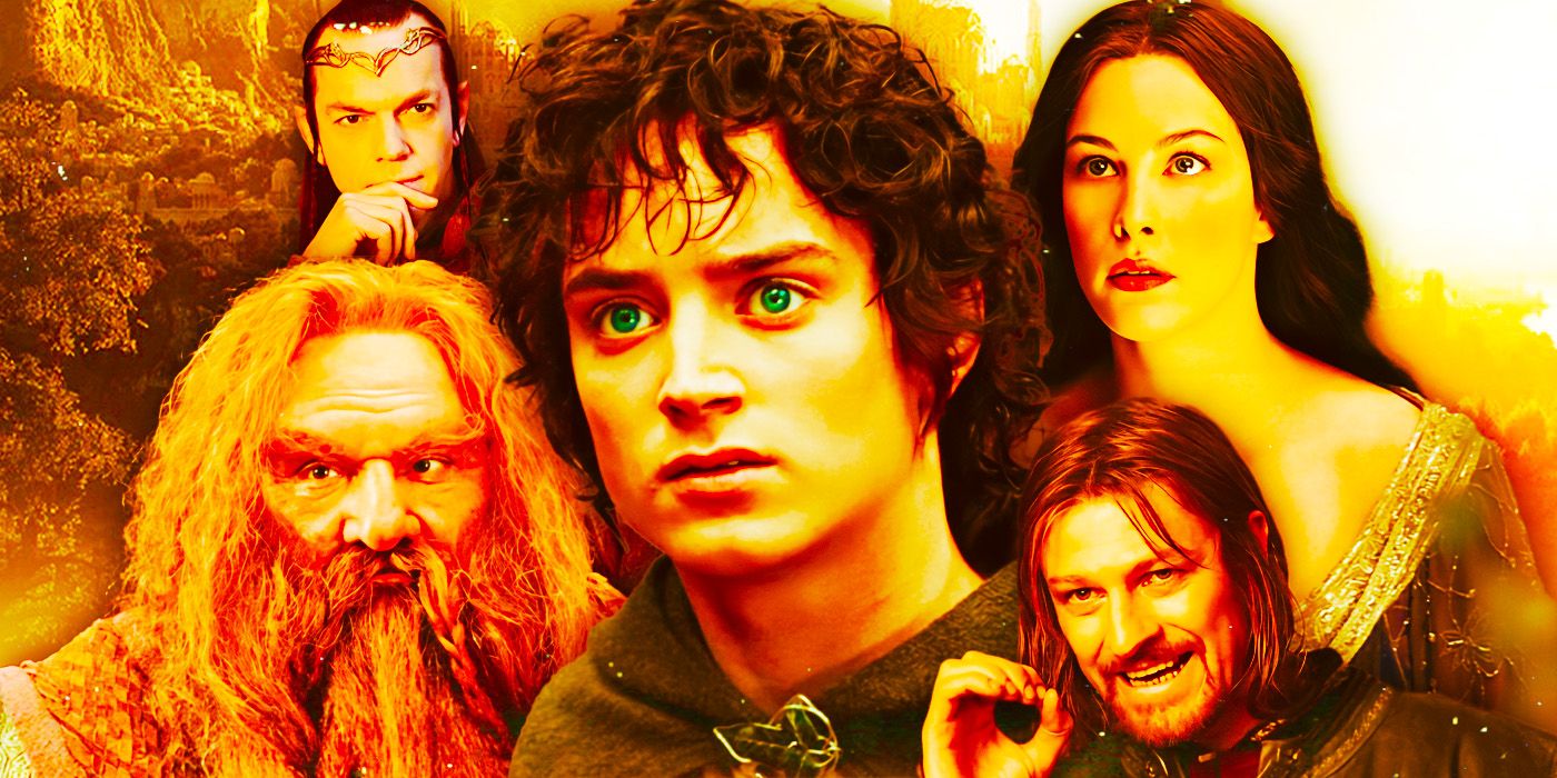 Frodo Arwen Elrond Boromir Gimli Lord of the Rings