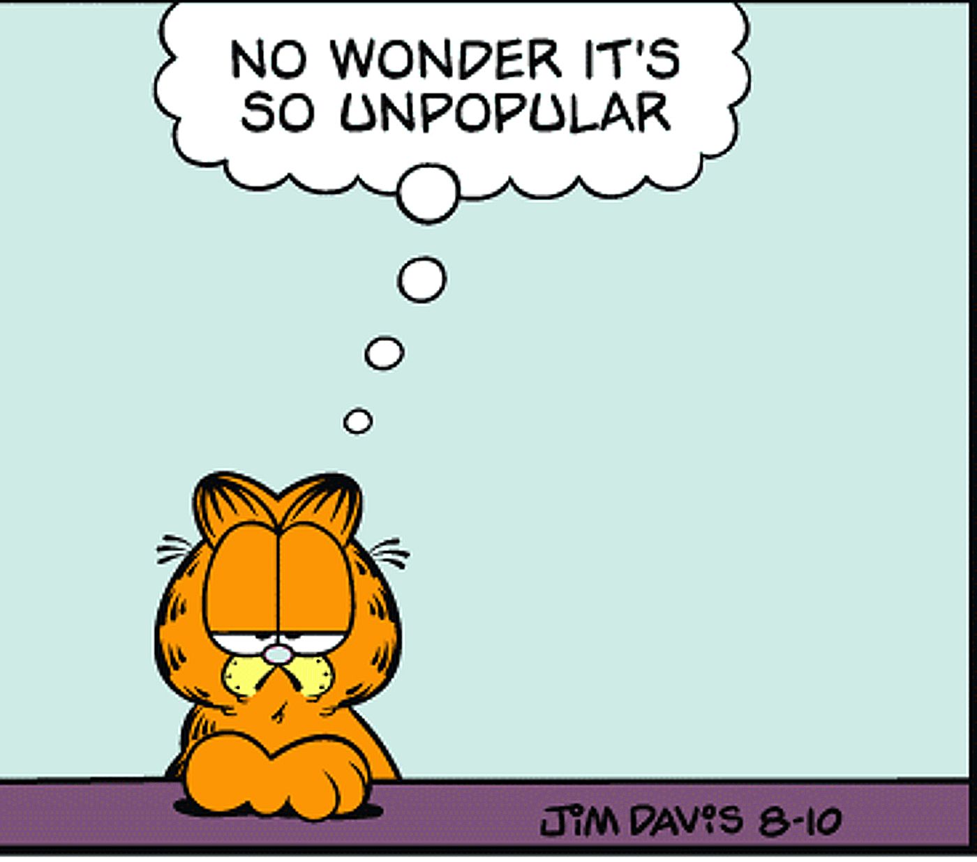 Garfield thinks, 