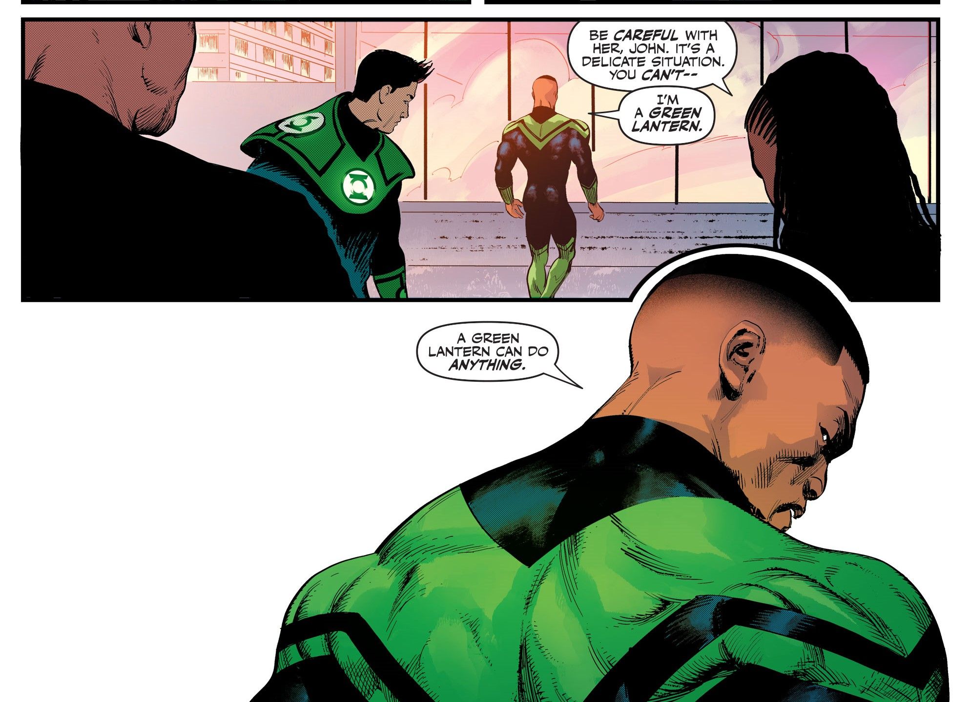 Green Lantern Unleashes His Ring’s Ultimate Power – Creating Life