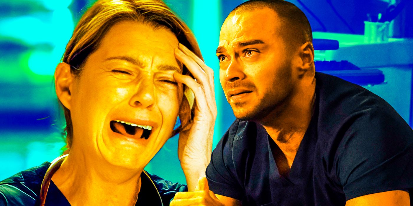 20 Grey's Anatomy Moments That Made Fans Cry feature image.