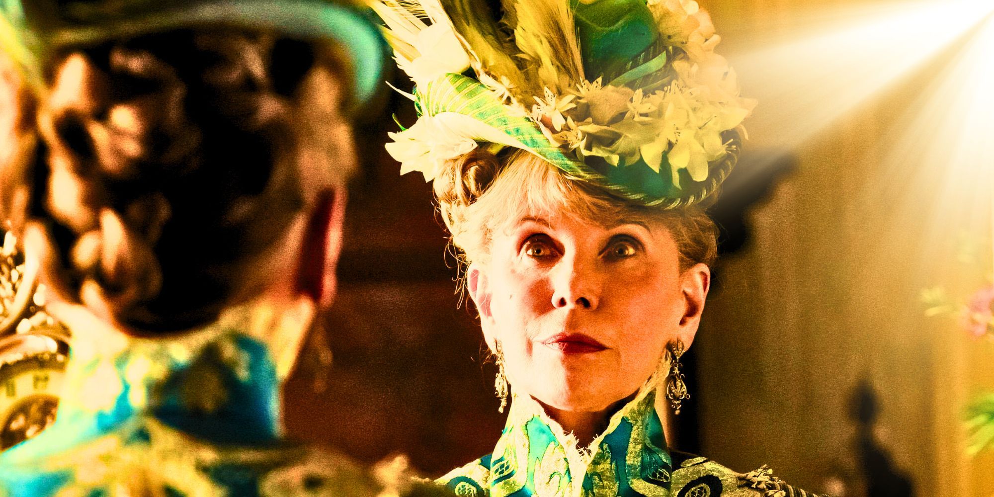 Christine Baranski as Agnes van Rhijn in The Gilded Age on HBO.