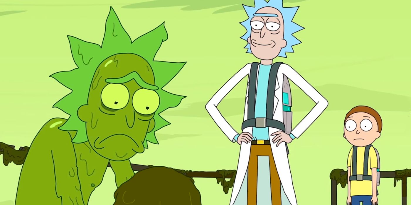 healthy rick in rick and morty