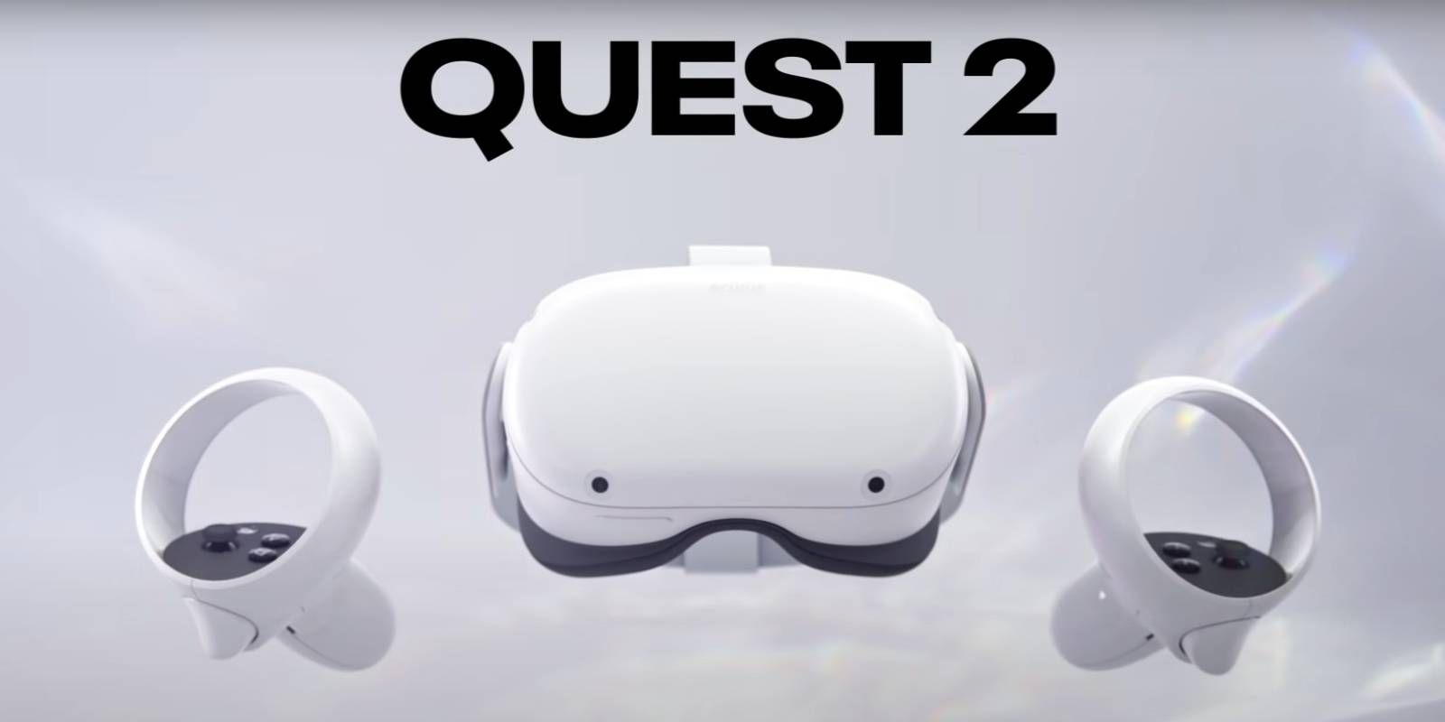 Meta Quest 2 Headset and Controllers from Announcement Trailer