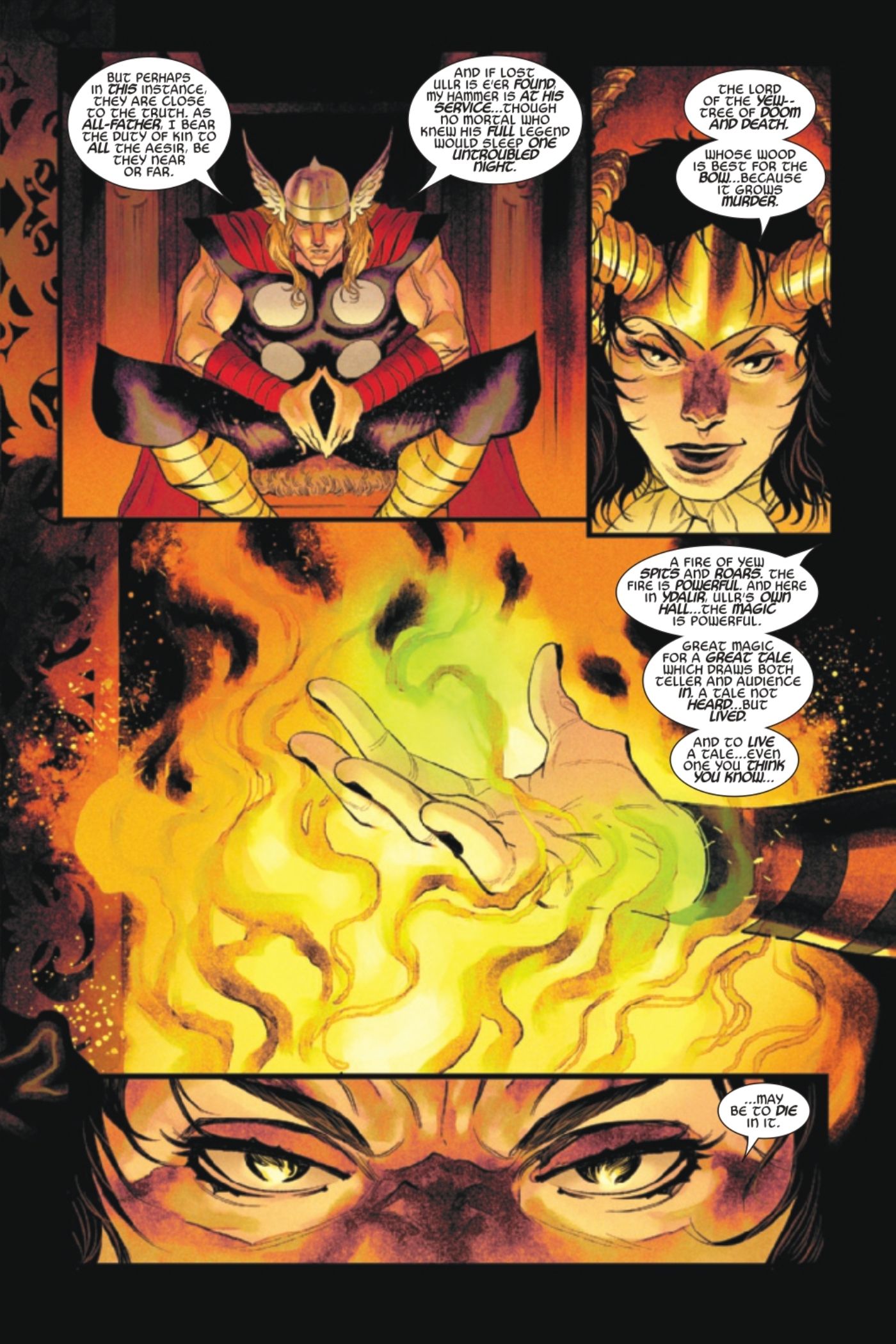 Immortal Thor #6 Preview page 4.
