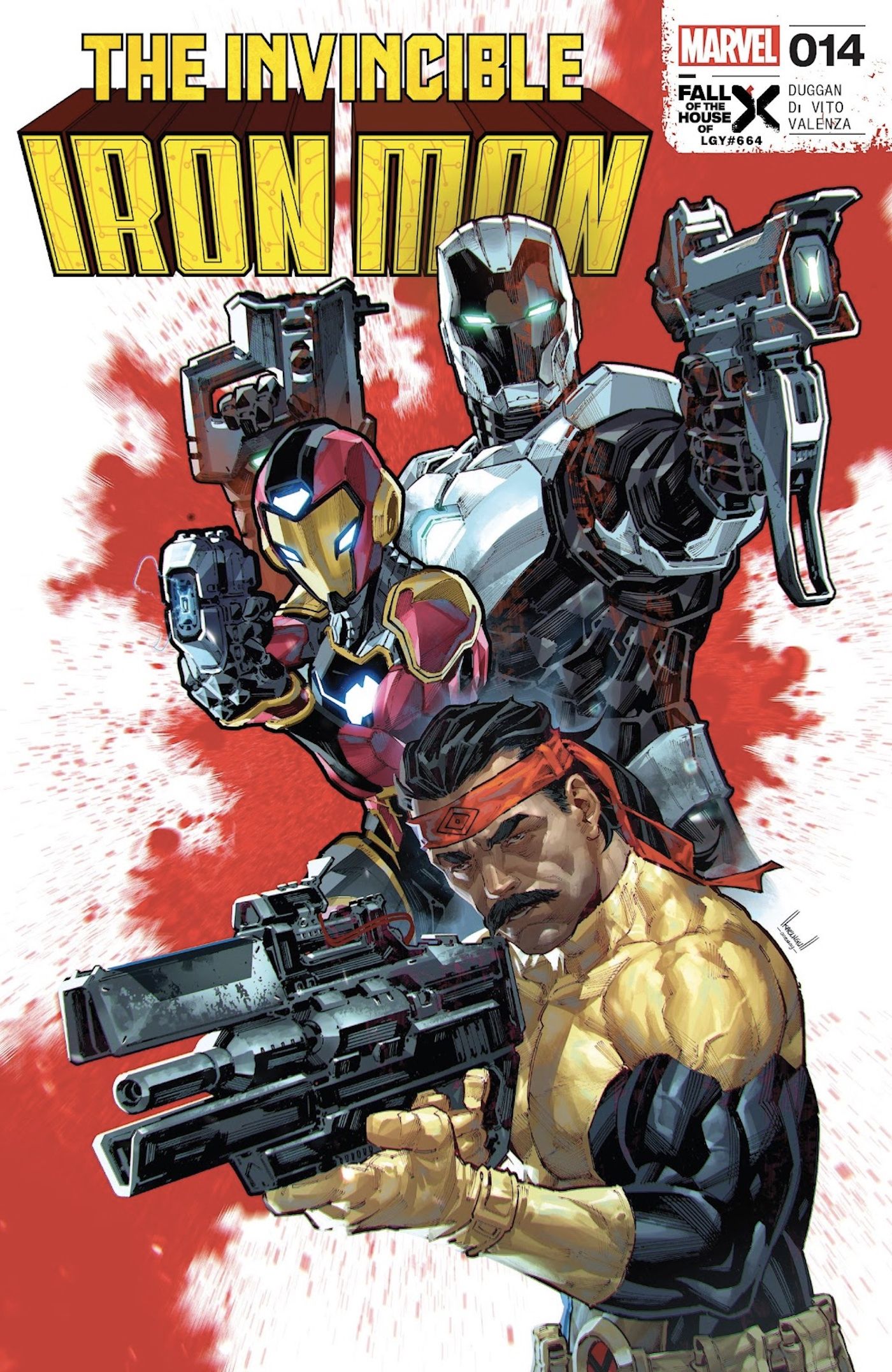 Invincible Iron Man 14 cover