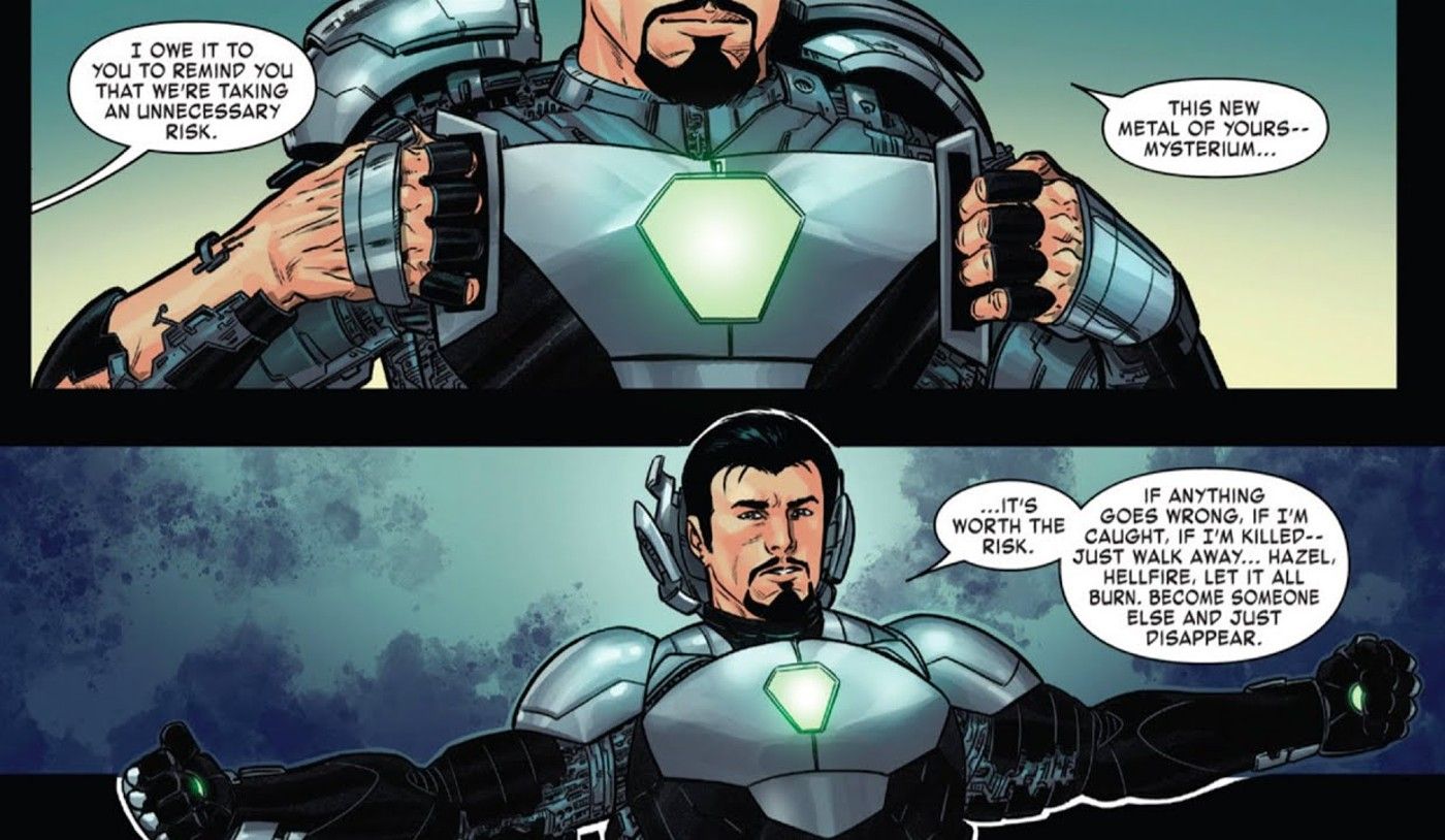 IRON MAN ADMITS HIS NEW ARMOR IS DANGEROUS
