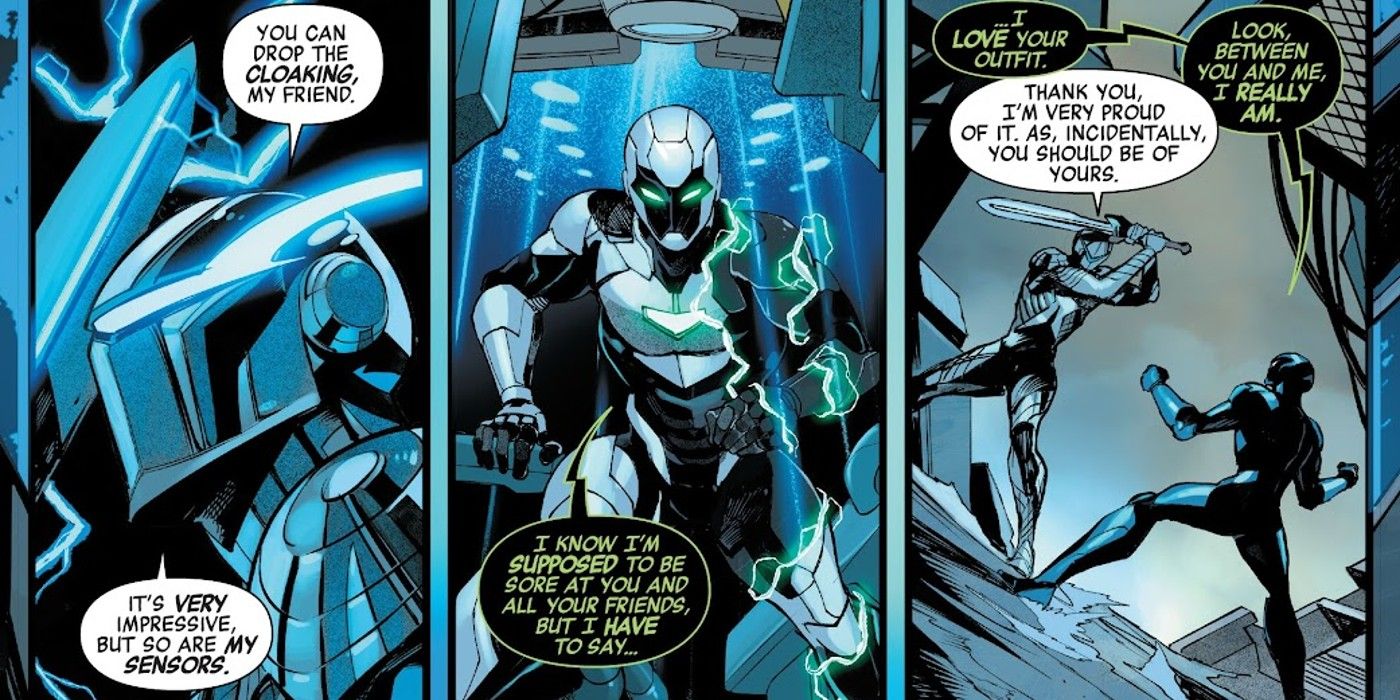 Iron Man compliments during a fight-1