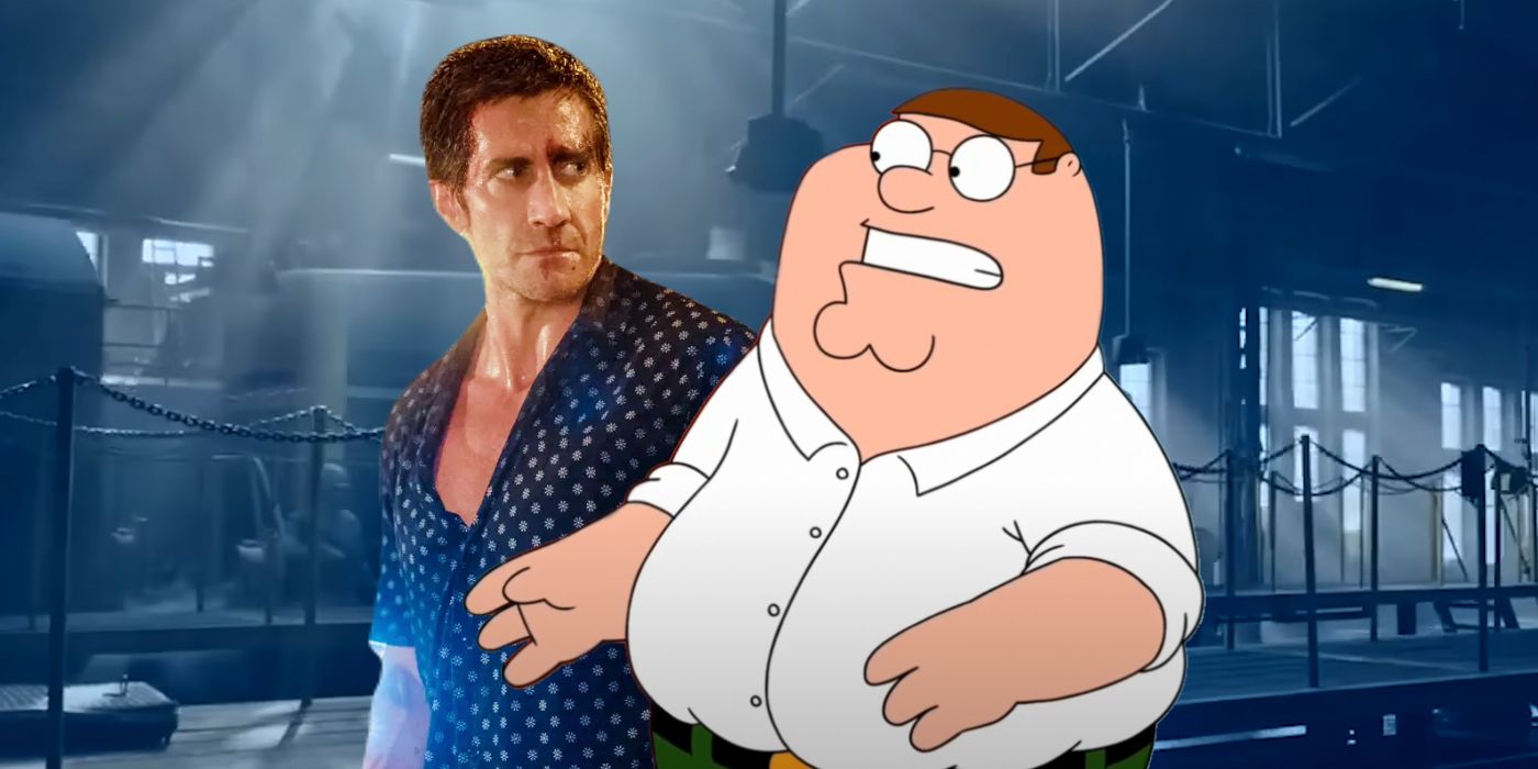 Jake Gyllenhaal and Peter Griffin