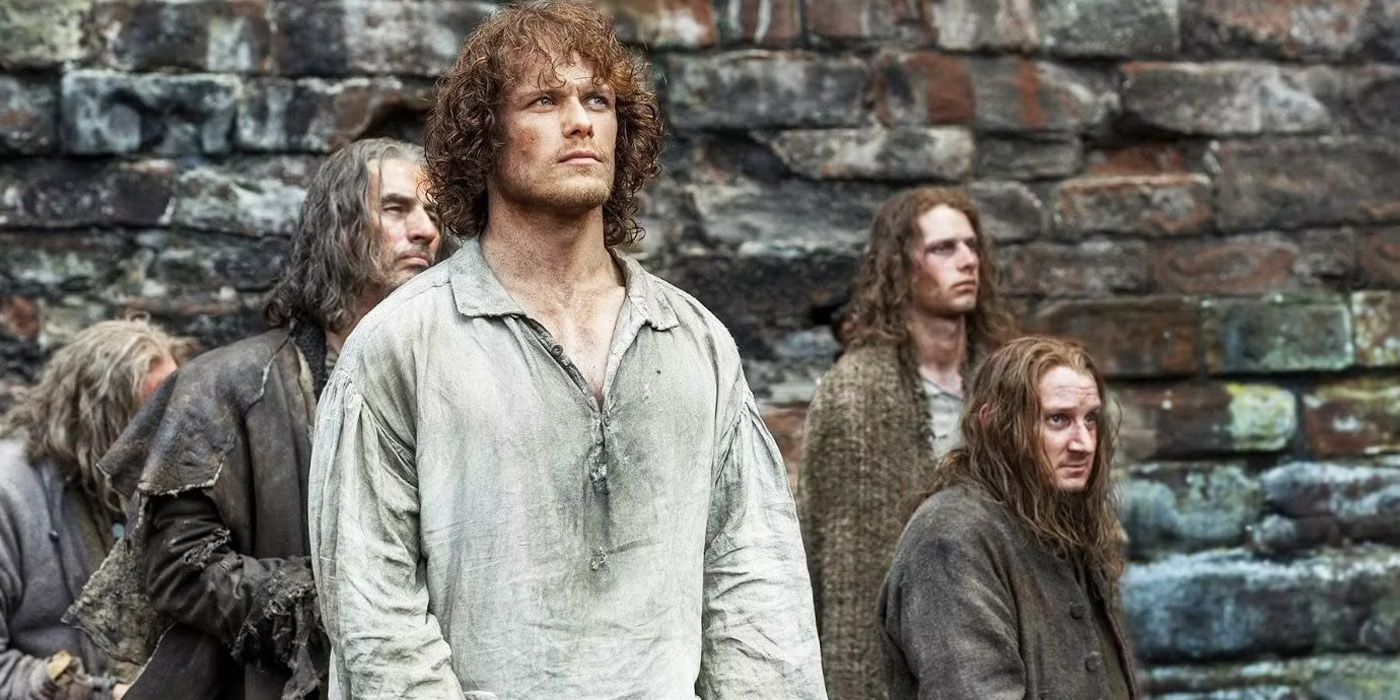 Jamie stuck in Wentworth Prison in Outlander