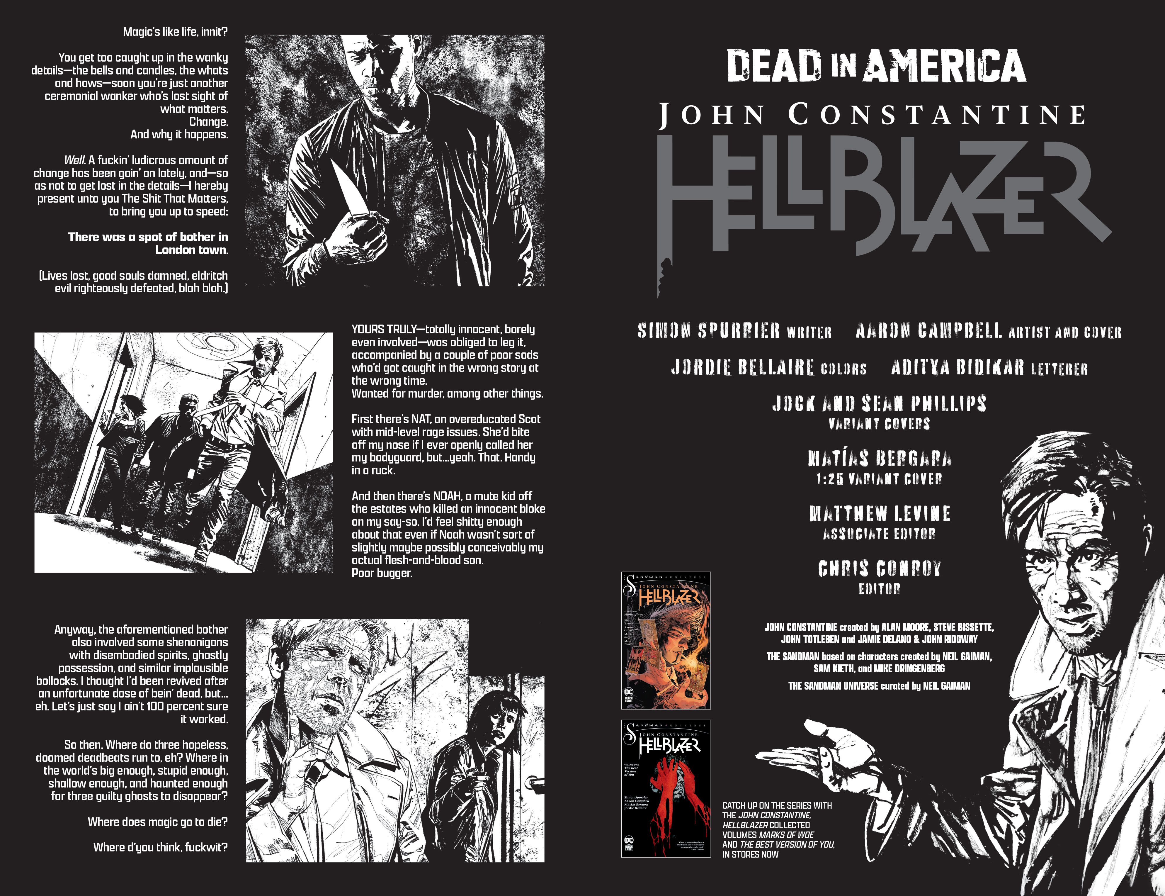 John Constantine: Hellblazer – Dead in America #1 Just Launched 2024’s Best Comic Series (Review)