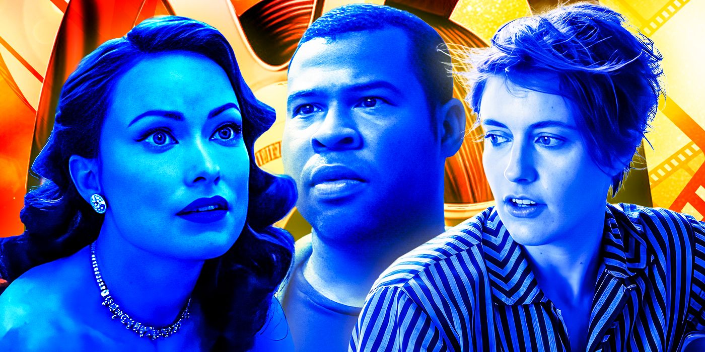 (Jordan-Peele&mdash;&ndash;as-Rell-Williams&ndash;Oil-Dresden)-From-Keanu&ndash;(Olivia-Wilde-as-Bunny)From-Don&rsquo;t-Worry-Darling-(Greta-Gerwig-as-Abbie-Porter)-from-20th-Century-Women