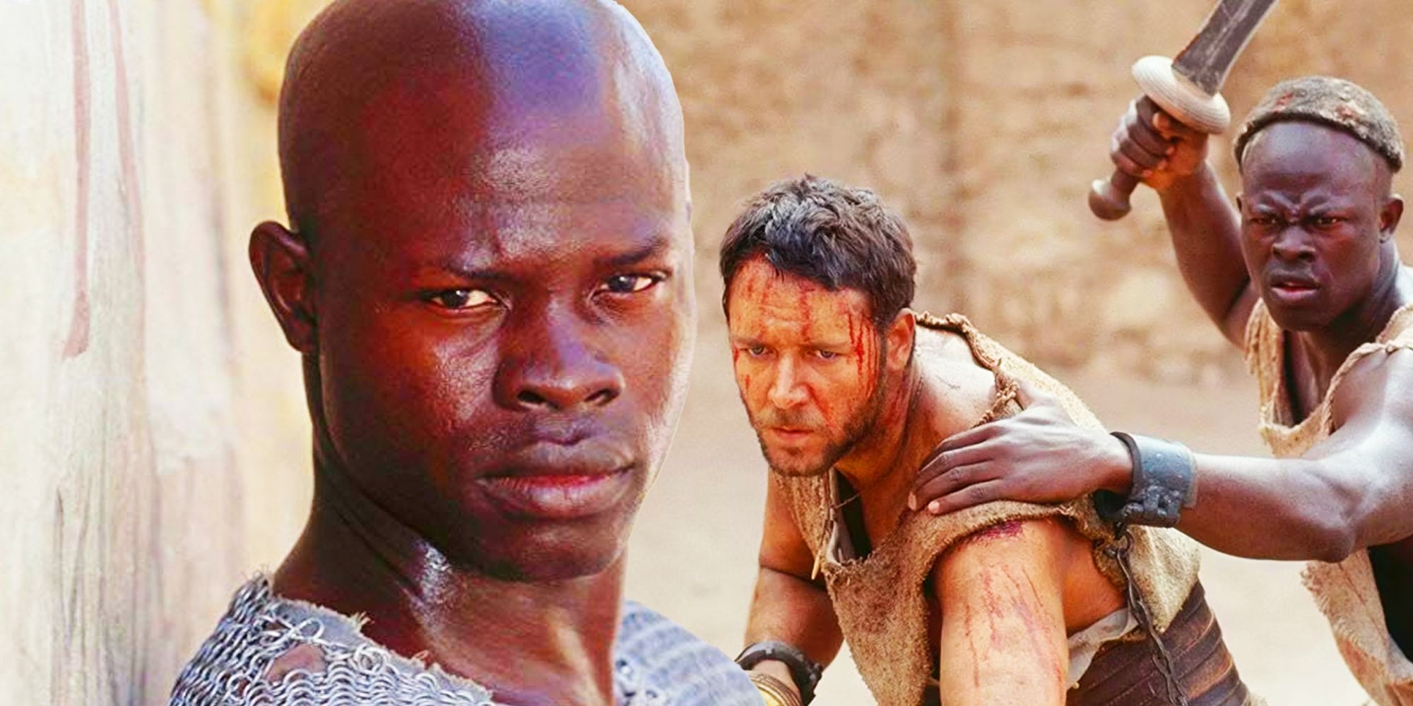 Juba and Maximus in the original Gladiator