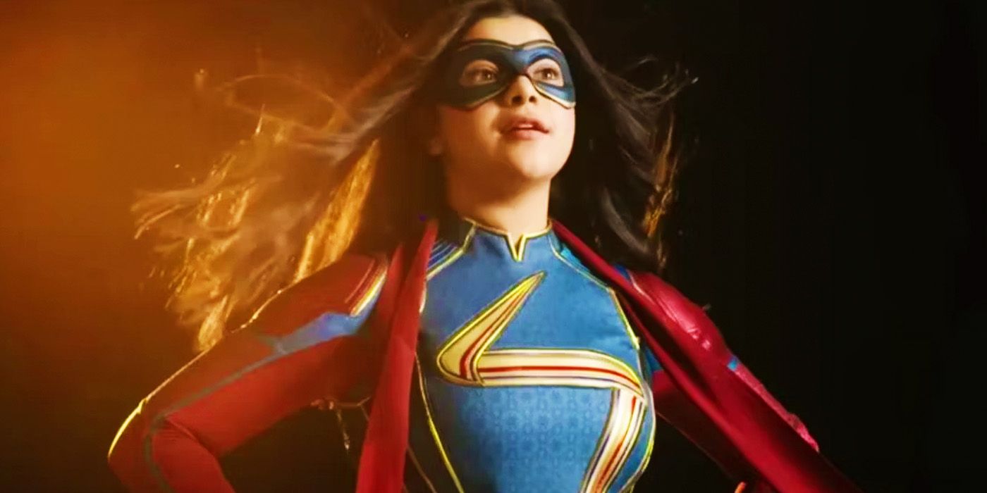 Kamala Khan in her meaningful costume in Ms. Marvel finale