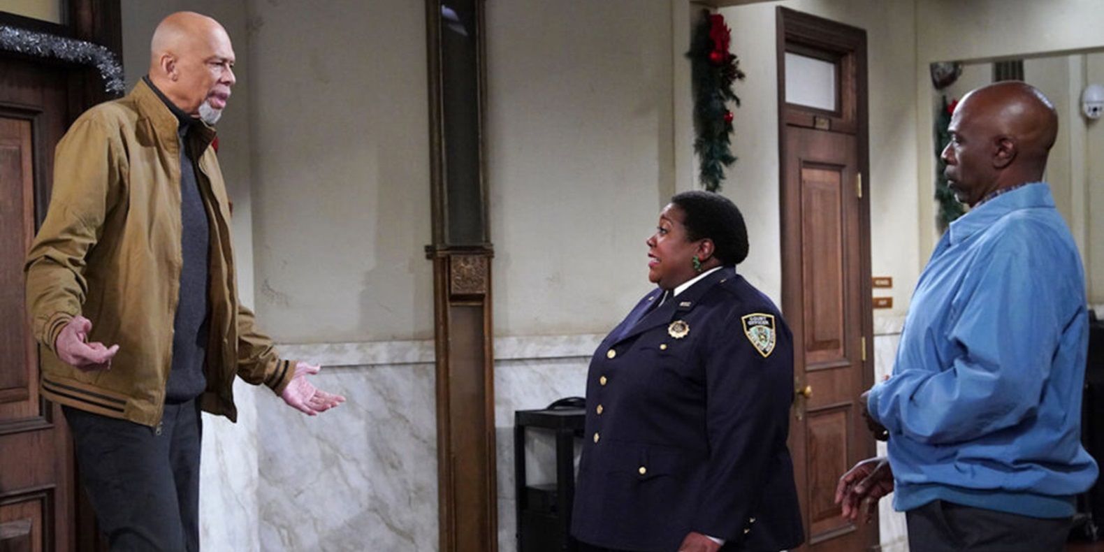 Kareem Abdul-Jabbar guest-stars as himself in Night Court