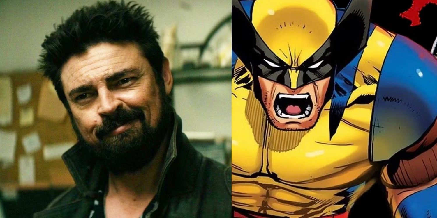 Karl Urban sorrindo como Billy Butcher em The Boys Season ao lado de Wolverine