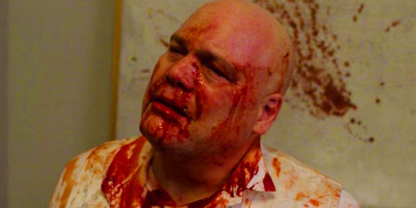 Kingpin covered in blood in Daredevil season 3 episode 13