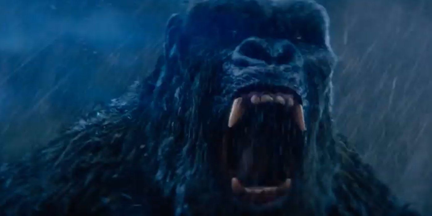 Kong rugindo em Monarch: Legacy of Monsters