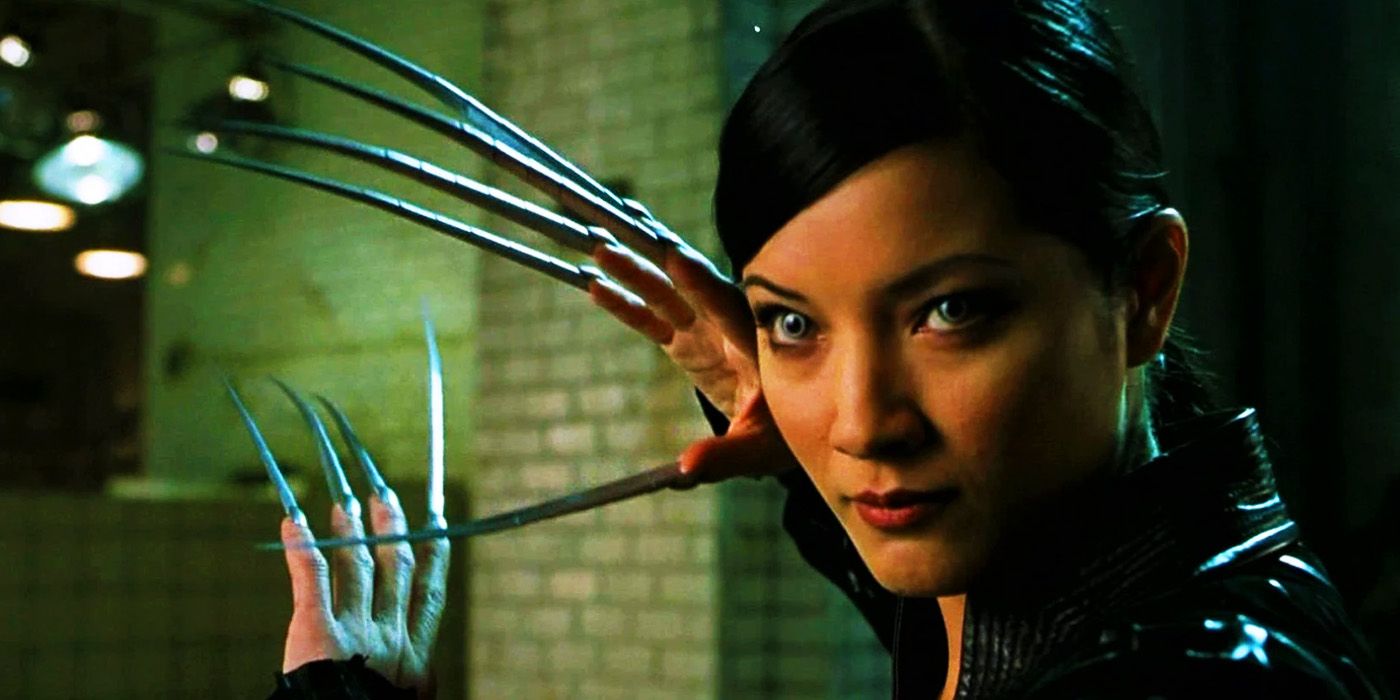 Lady Deathstrike with her adamantium nails in X2: X-Men United (2003)