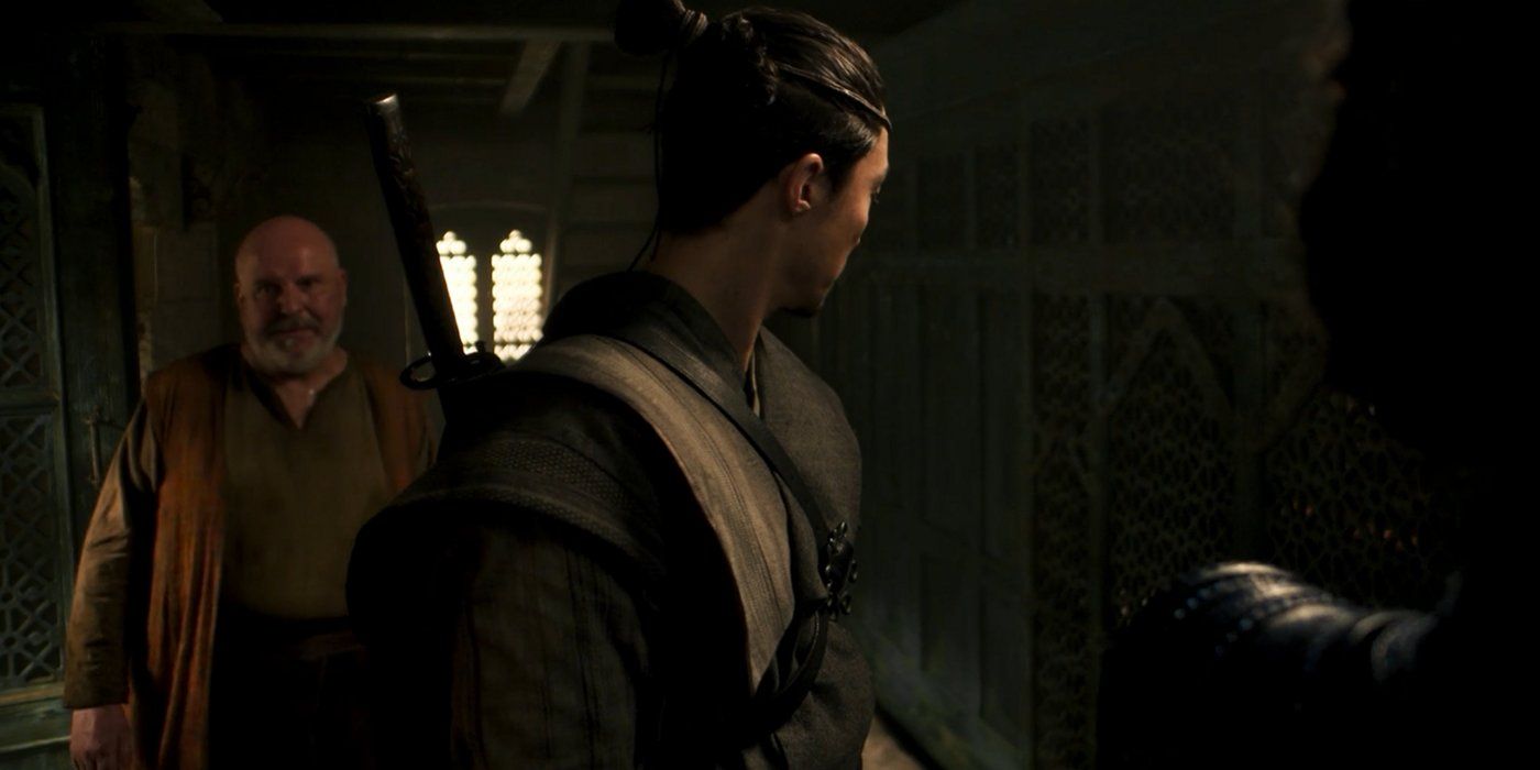 Lan and Basel Gill in Wheel of Time