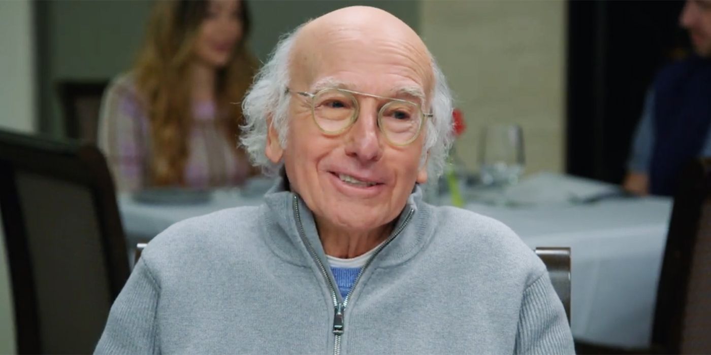 Larry David smiling in Curb Your Enthusiasm season 12