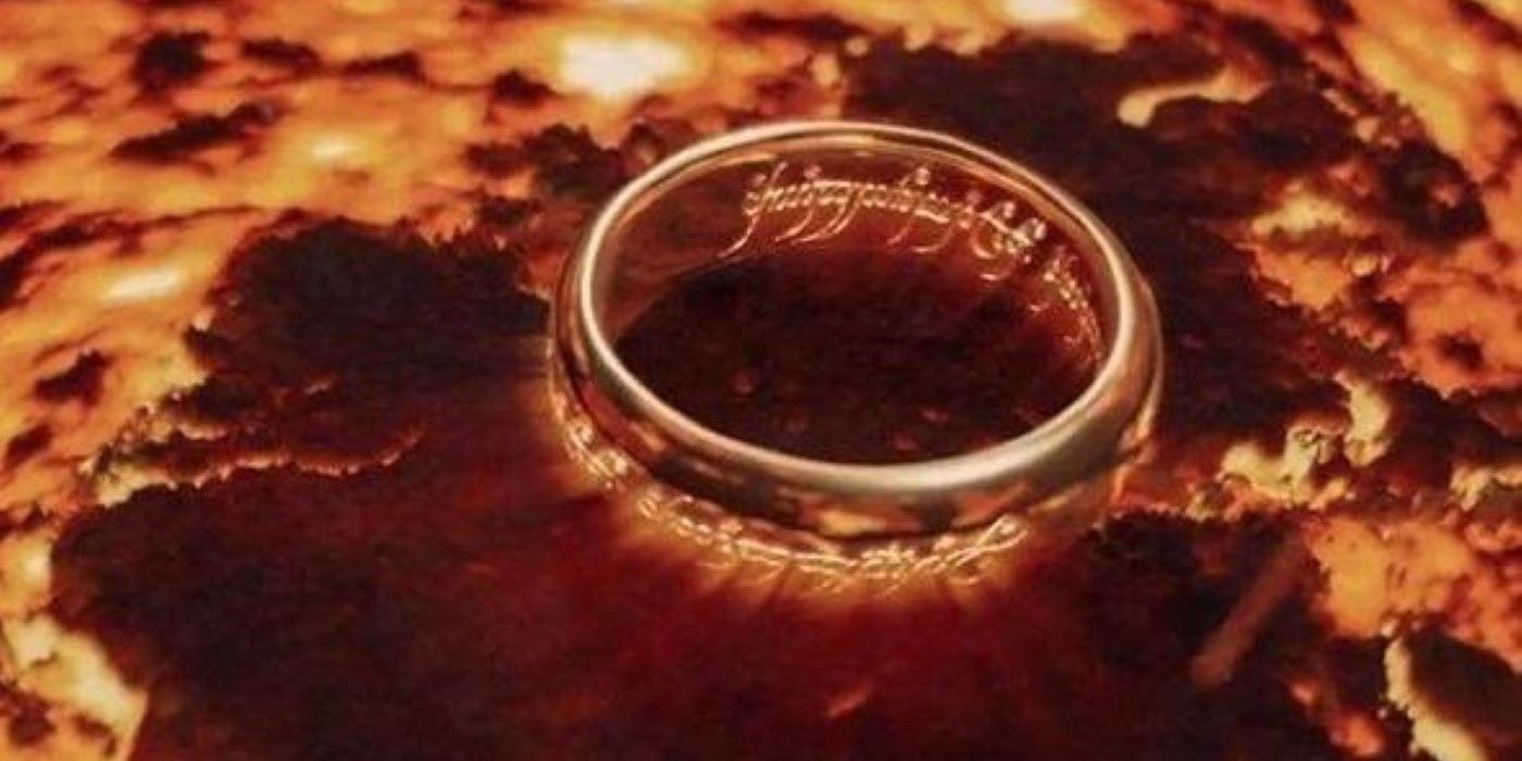 Lord of the Rings, Ring falling into Mount Doom and melting away