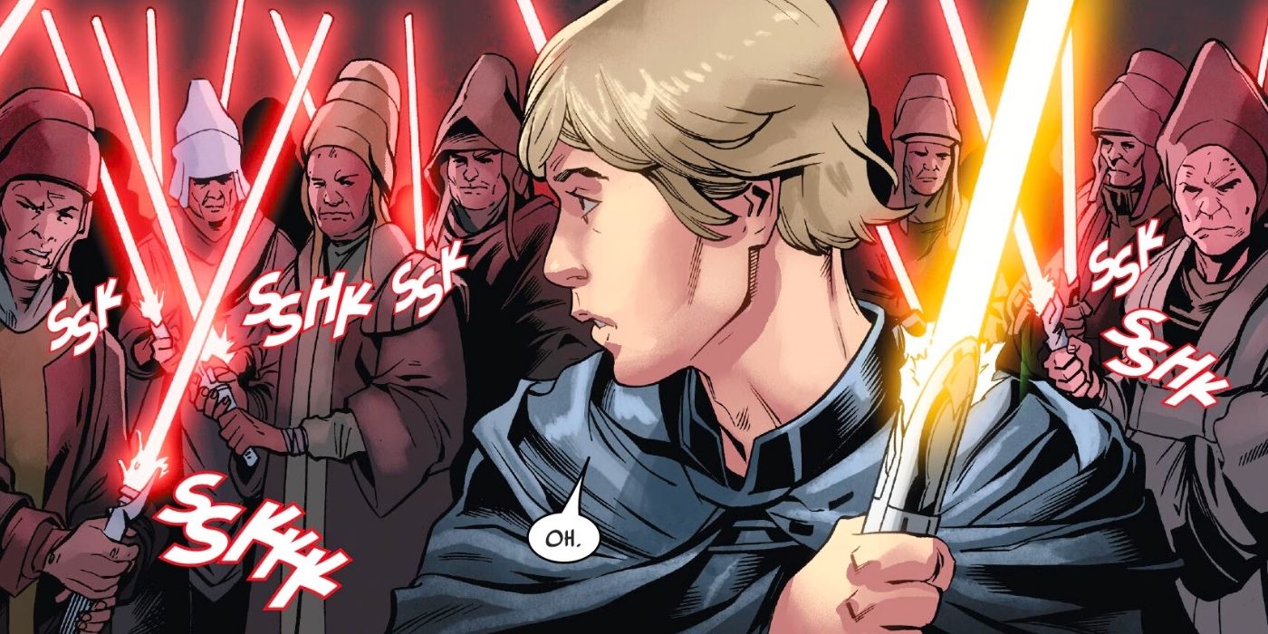 Luke Facing Sith Lords in Star Wars 42