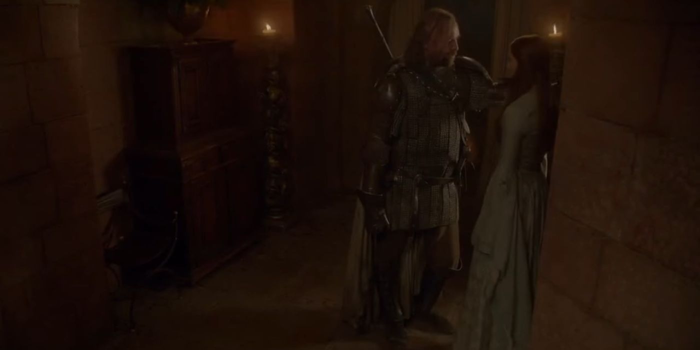 Sansa The Hound Game of Thrones deleted scene