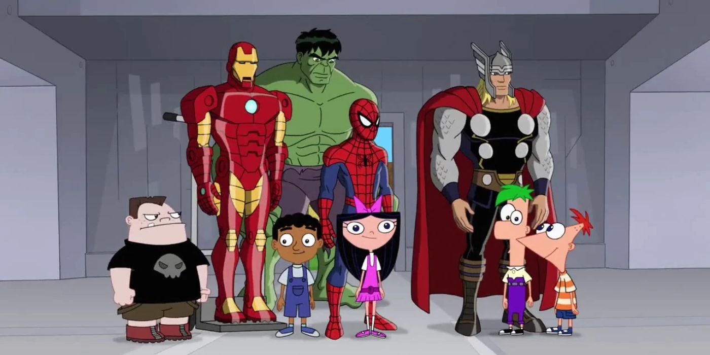 Phineas and Firb Avengers